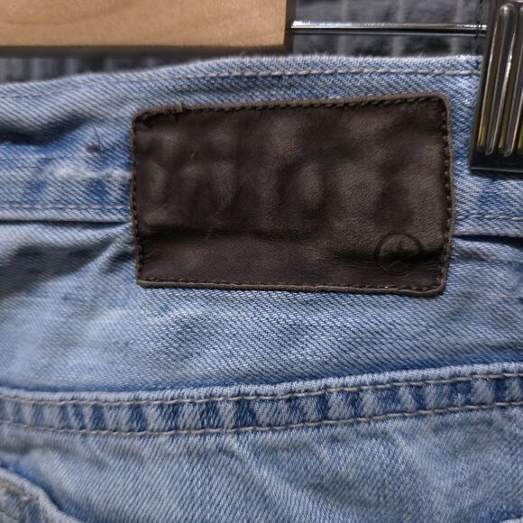 Converse Distressed Light Wash Jeans 36x30 VTG Y2K 90s Low Rise Workwear Grunge - Picture 12 of 16